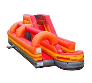 34' Fire Marble Slip n' Slide Combo Rental Starting At: