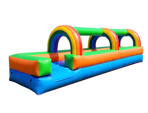 25' Rainbow Single Lane Slip & Slide Rental Starting At: