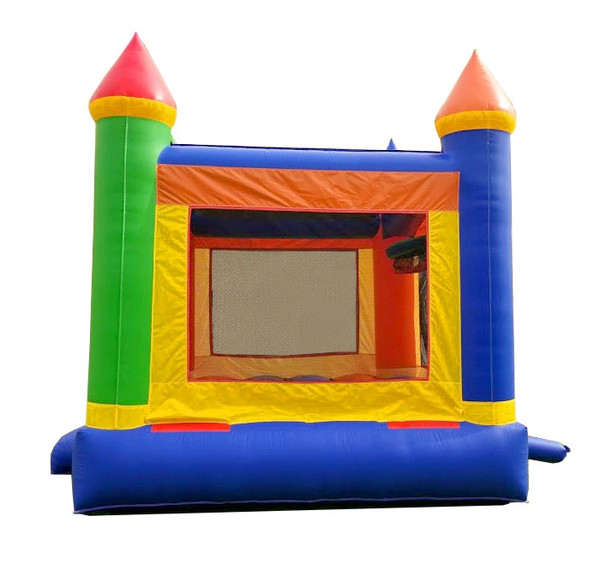 Rainbow Bounce House Rental Starting At: