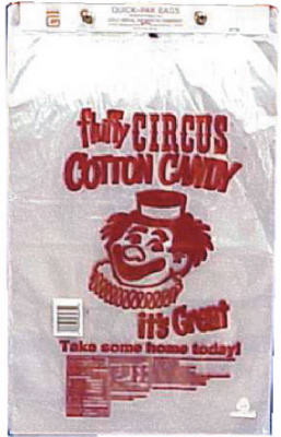 Gold Medal Printed Cotton Candy Bags 1000Ct Case