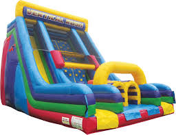 22' Vertical Rush Rock Climb Slide Obstacle Course Clean