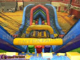 JUGGERNAUT View for the top of the 22' Vertical Rush Slide