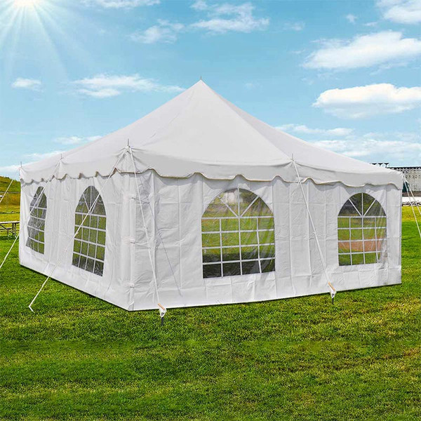 7' x 20' Cathedral Tent Sidewall Rental Starting At: