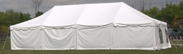 7' x 30' Solid Tent Sidewall (Shown as 40')