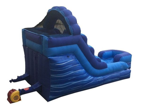 12' Blue Marble Wet/Dry Slide Rental Starting At: