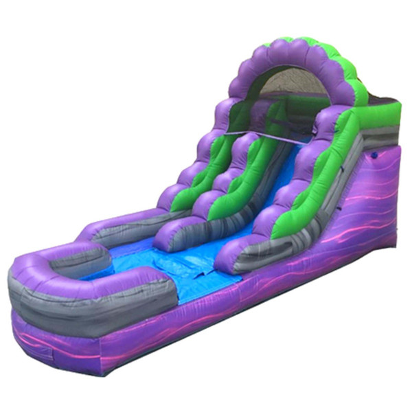 12' Purple Marble Wet/Dry Slide Rental Starting At: