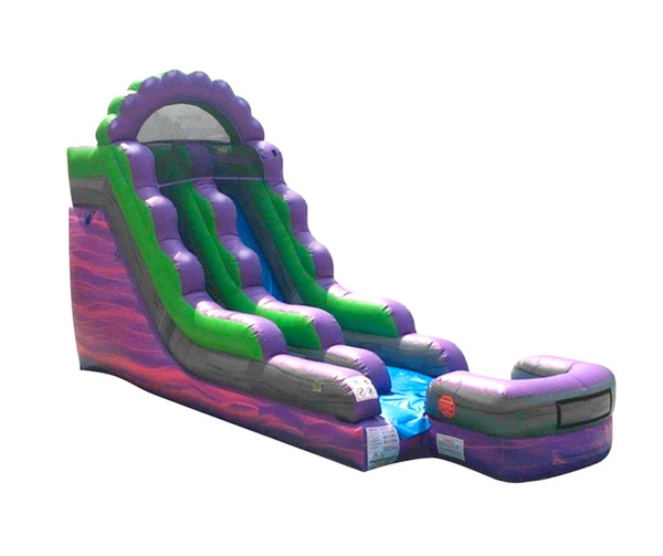 15' Purple Marble Wet/Dry Slide Rental Starting At: