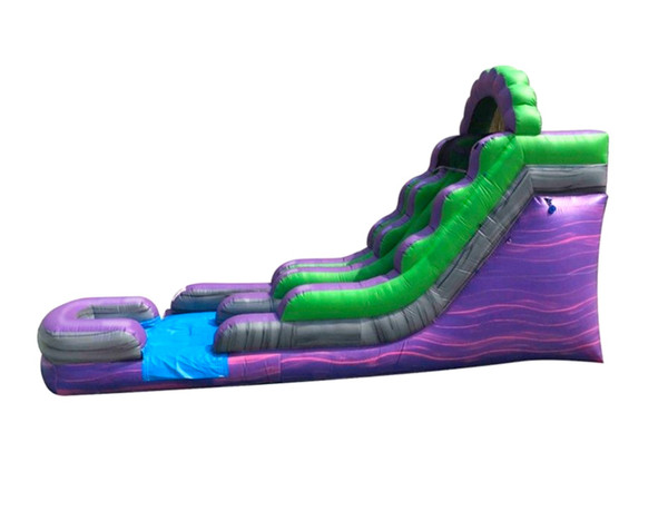 15' Purple Marble Wet/Dry Slide Rental Starting At: