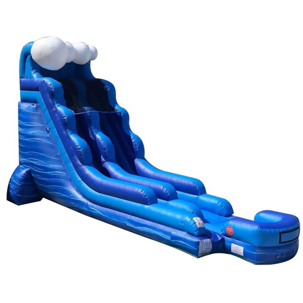18' Blue Marble Wave Wet/Dry Slide Rental Starting At: