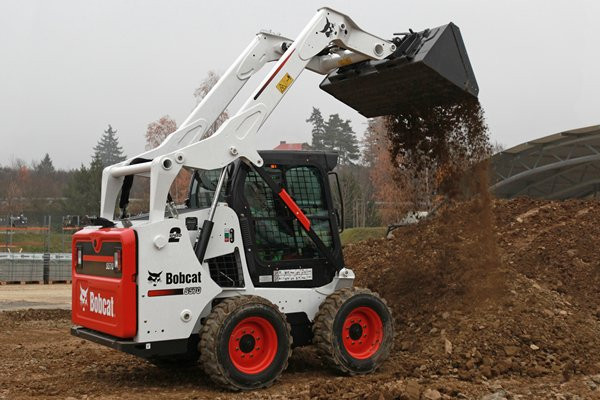 Bobcat S570 Skid-Steer Loader in Use 1