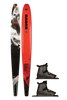 2025 Senate Collection
The Senate’s ability to carry speed is unmatched in the industry. This speed allows the skier to maintain width on the boat ultimately giving a sense of freedom sought after by those that ski in the course as well as those ripping open water turns. By taking our Vapor shape and adding two tenths of an inch in extra width we have created a stable riding platform. This platform creates the balance needed for a skier to feel at home, while the profile of the ski allows the skier to feel the speed and angle sought after at any level.