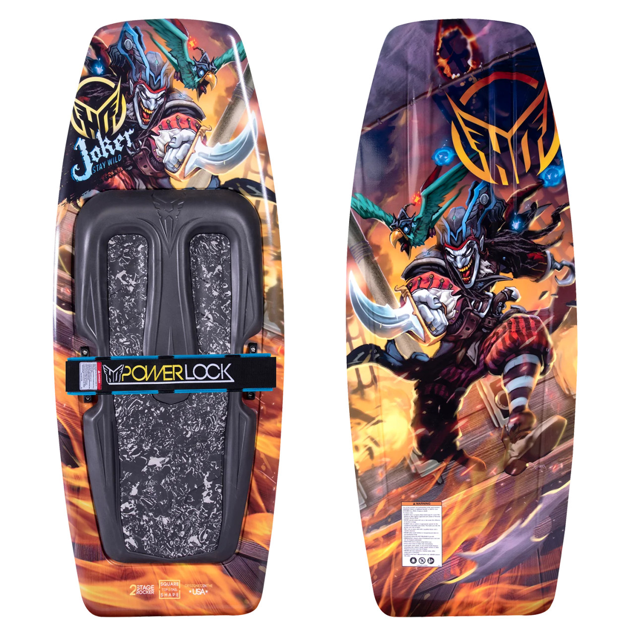 JOKER スノーボード カラフル　ロッカーボード　　140cm HO Joker Kneeboard