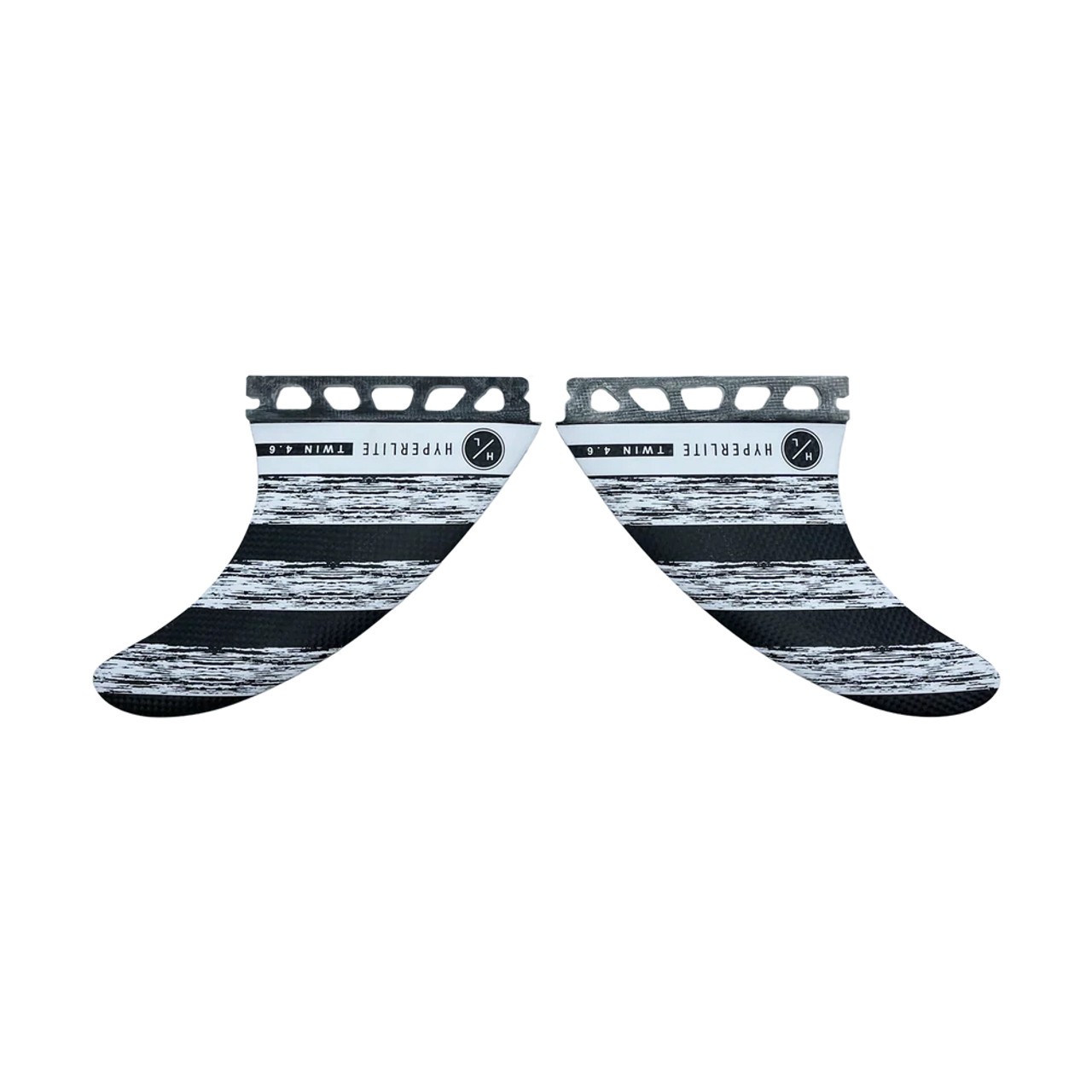 Hyperlite 4.6 Carbon Twin Fin - Pair Hyperlite 4.6 Carbon Twin Fin - Pair