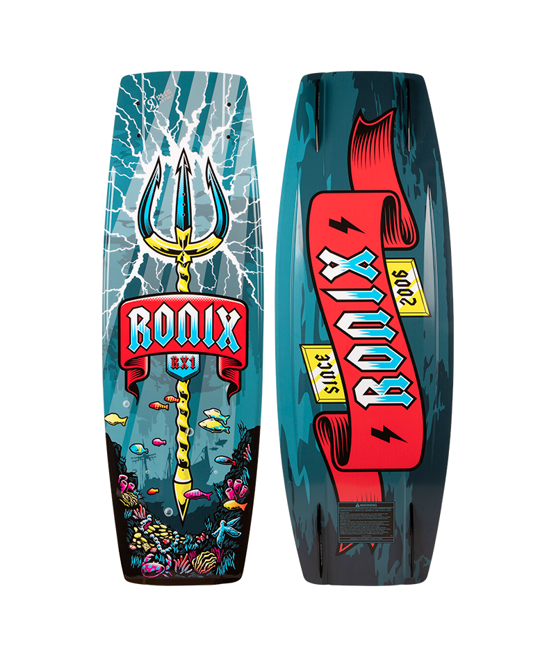 A YOUTHFUL BLEND OF THE RXT AND ONE SERIES
Ever wonder what would happen if you put the most iconic 3 stage board – The One – and the fastest continuous rocker board – the RXT in a blender and hopped it up with the same core as the Supreme series? You’d get the RX1 – a new, advanced boy’s and girl’s wakeboard line for the pre/early teen high-end rider. Our Italian lightweight reactive machined Air Core 3 foam, and attributes of the speed and consistency of the RXT and explosiveness of a One series packed down for the next generation. Finally, they can experience the same high energy, low swing weight ride that adults have. Wakeboarding is one of the most fun things anybody can do – and we are so pumped that kids can now ride to their full potential. Stay tuned for new content coming from the RX1 crew of riders riding this board.