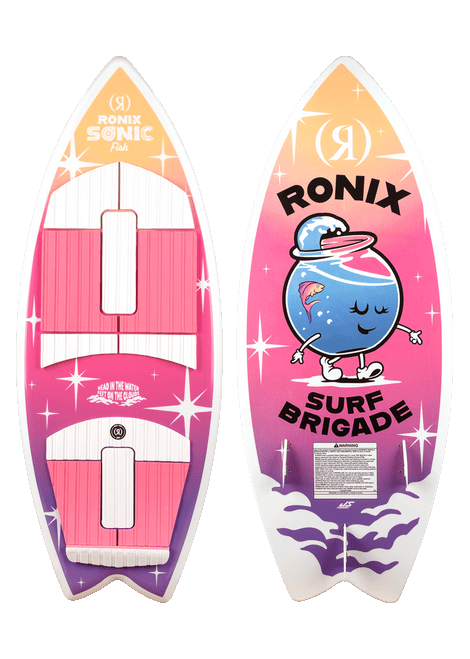 Ronix Girls Sonic Fish Surfer '26
3'9" Ronix Girls Sonic Fish Surfer '26
3'9"
