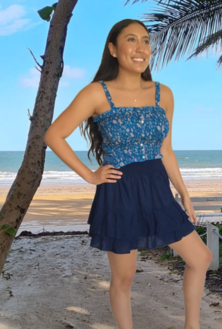 Rara Women's Frill Summer Skirt SB6003