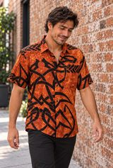 Celtic shirt sleeveless, men's summer shirt, color Brown