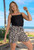 April Ladies Summer Shorts, Relaxed Fit, Breathable Rayon, Cool & Comfortable, Leo cream, From Tropical Summer Clothing Store in Cairns, Australia