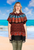 Ladies Summer Fringe Top, Mandala Print, Plus Size, 100% Light Rayon Material, Cool & Comfortable, Red turquoise, From Tropical Summer Clothing Store in Cairns, Australia