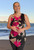 Sandra Sleeveless Summer V-Top, Easy Fit, Plus Size, 100% Light Rayon Material, Cool & Comfortable, Orchid pink, From Tropical Summer Clothing in Cairns, Australia