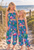 Jasmine flamingo kids set shirring top and genie pants elastic waist and ankles Color turquoise flamingo buy wholesale from