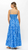Smocked Back Maxi in Ashbury Blue