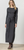 Belted Maxi Column Dress in Black