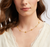 Florentine Demi Delicate Station Necklace in Gold