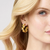Bloom Hoop Medium Gold