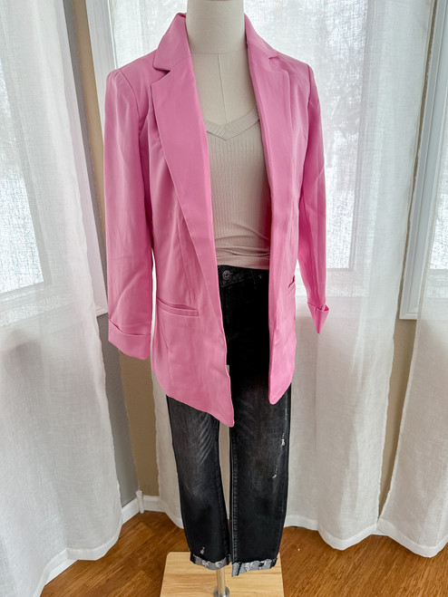 Pretty In Pink Blazer