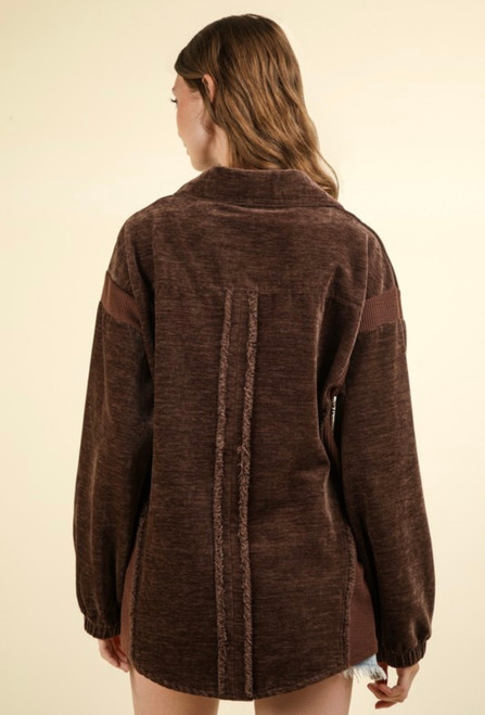 Chocolate Super Soft Shacket