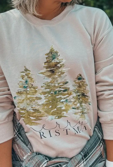 Cream Christmas Sweatshirt