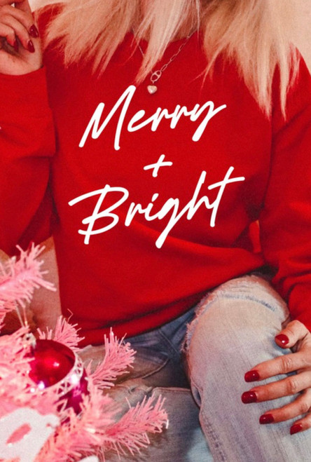 Merry and Bright Sweatshirt