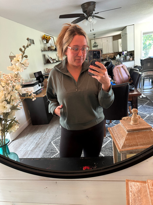 Forest Green Pullover