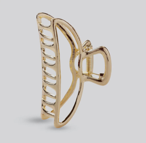 Gold Metal Hair Clip
