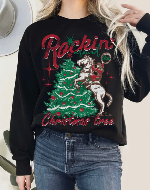Rockin' Christmas Tree Sweatshirt