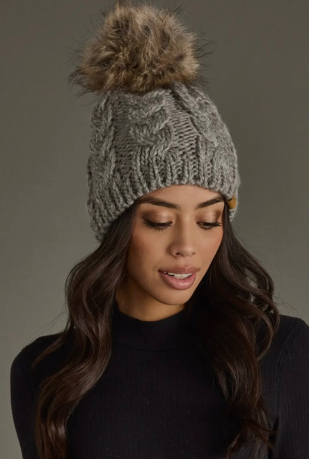 Grey Winter Hat