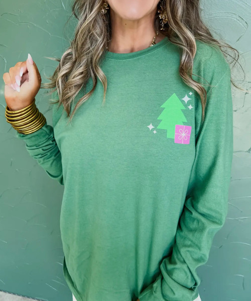 Festive Green Long Sleeve