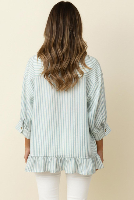 Spring Blue Button Down