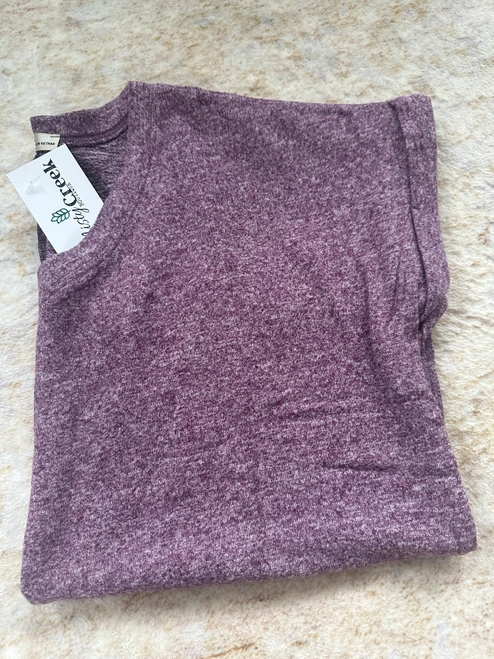 So Soft V-Neck Tee - Purple