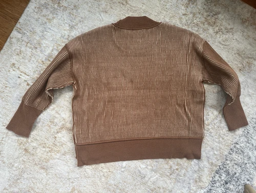 Tan Textured Sweater