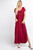 Justine Maxi Dress - Burgundy