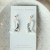White Boots Earrings