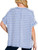 Hi-Low Textured Top - Coneflower Blue