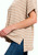 Hi-Low Textured Top - Dark Tan