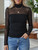 Black Mesh Long Sleeve