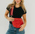 Woven Bum Bag - Red
