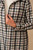 Plaid Wool Blend Jacket
