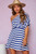 American Girl Striped Dress