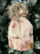 Winter Hat - Cream Tie Dye